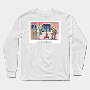 Bring us some figgy pudding Long Sleeve T-Shirt